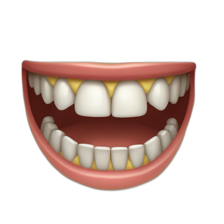 sharp teeth emoji