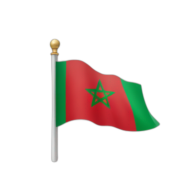 flag morocco emoji