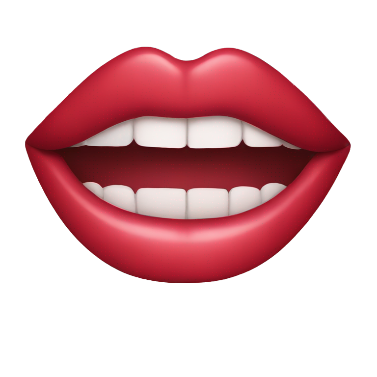 lip emoji