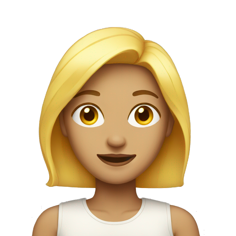 light woman emoji