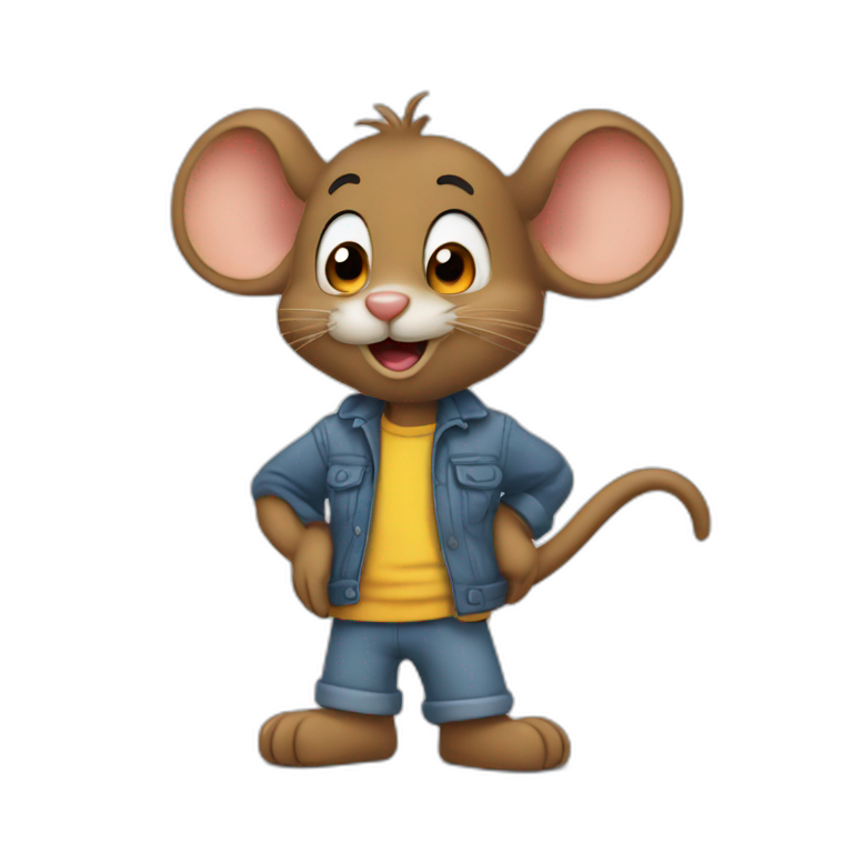 Jerry Mouse Cartoon  emoji