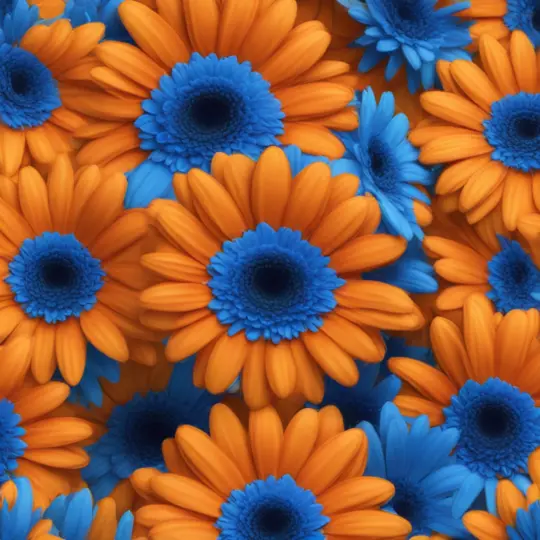 3 gerberas emoji text