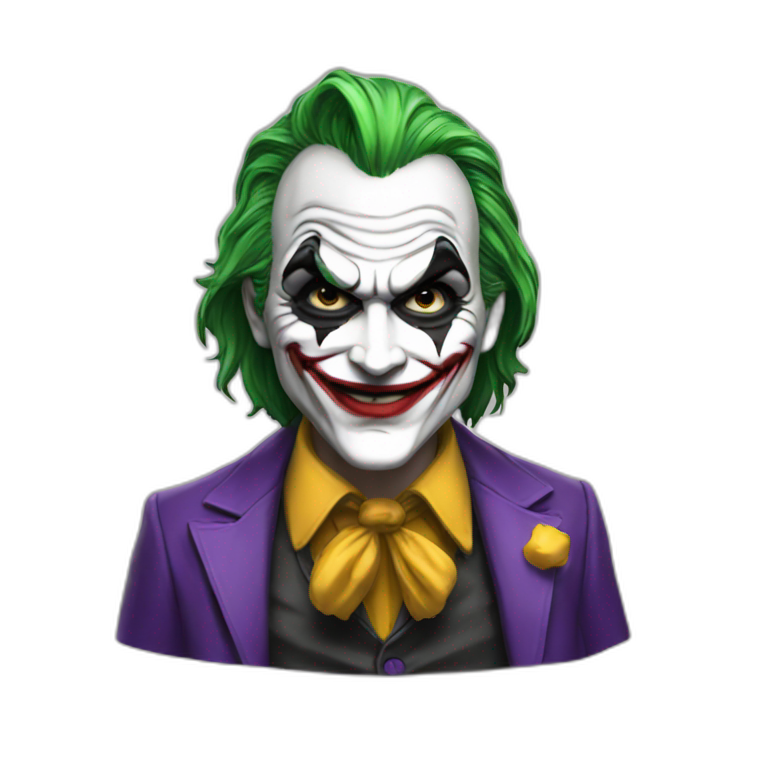  joker whit batman emoji