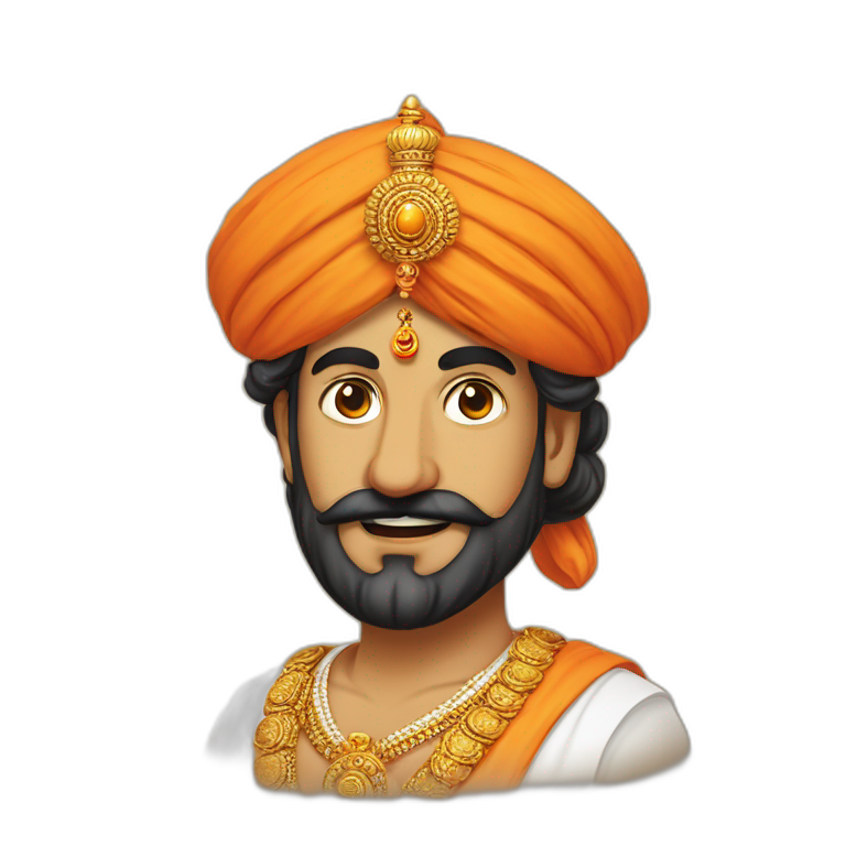 Chhatrapati Shivaji Maharaj  emoji