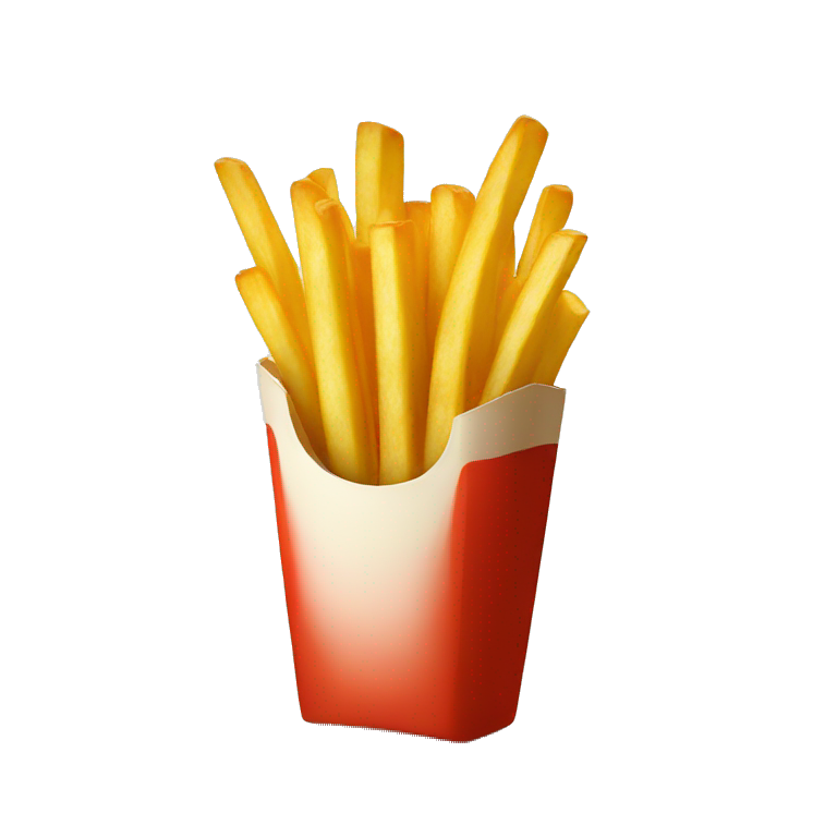 French fries  emoji