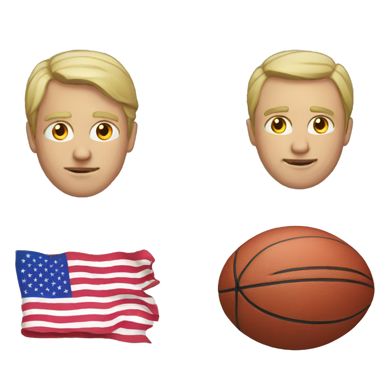 Russia versus USA emoji