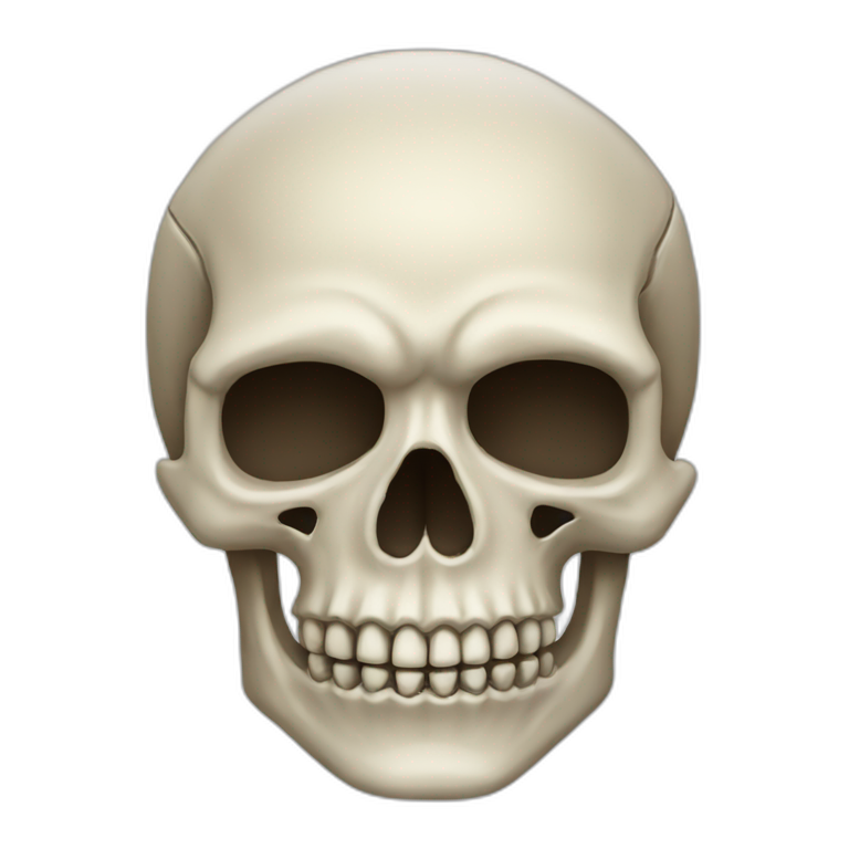 Skull emoji iOS 6.0 emoji