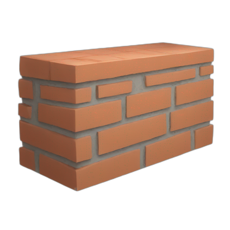 Masonry bricks emoji