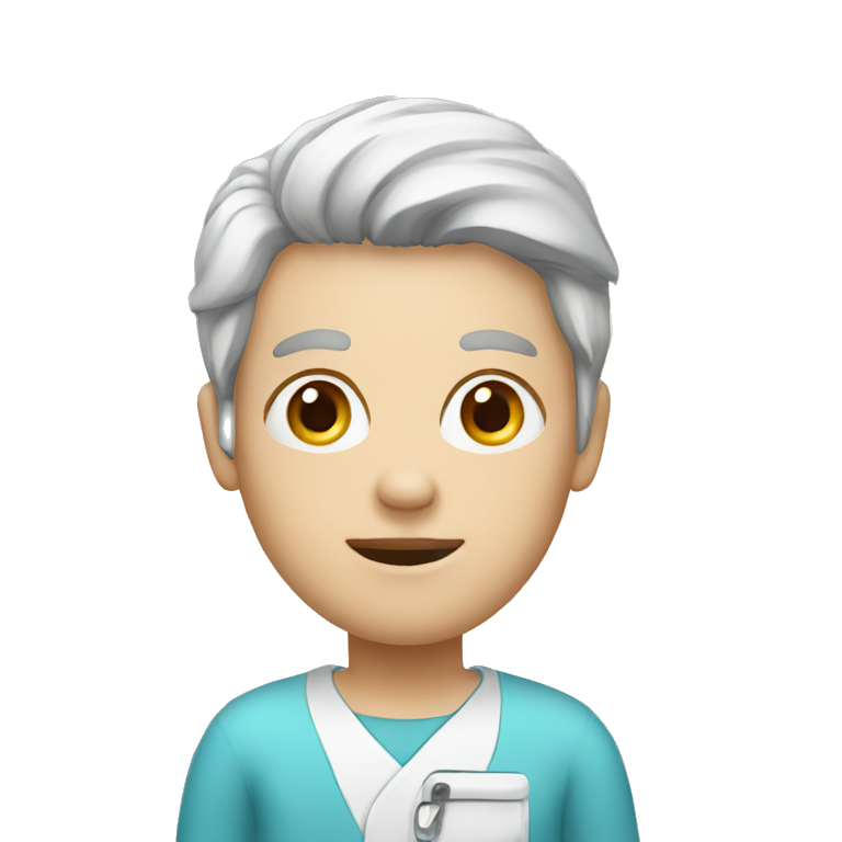the patient emoji