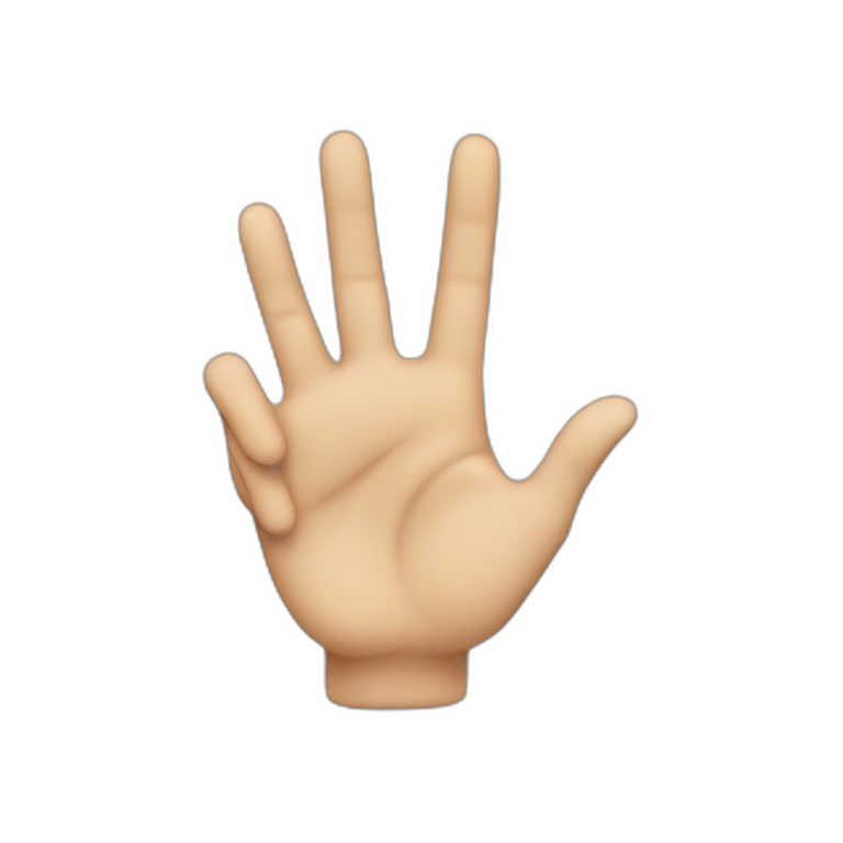 Hand sign emoji