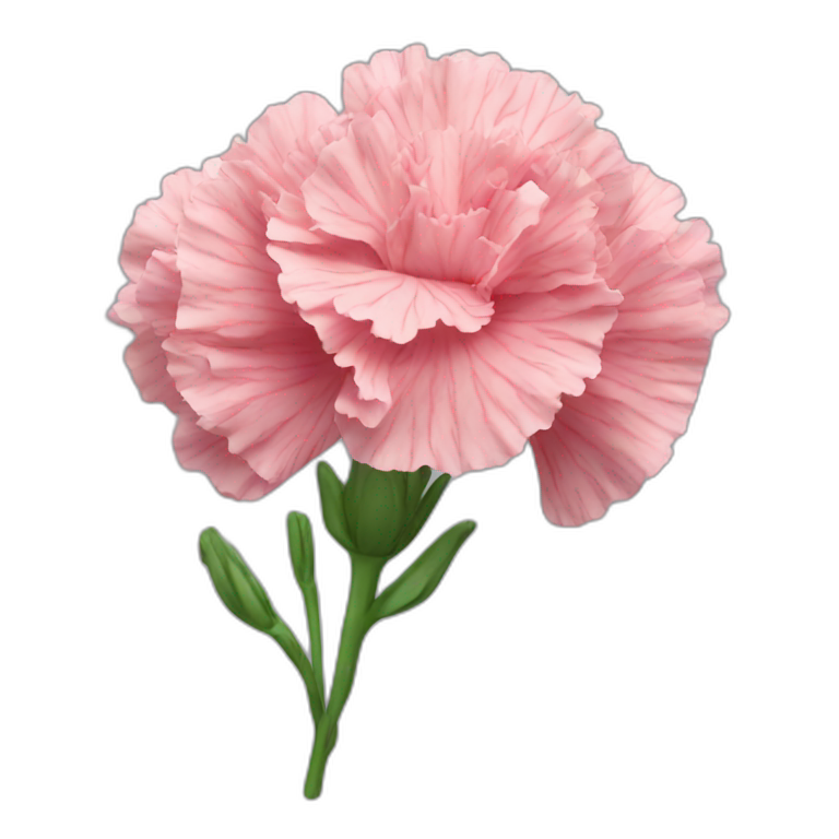 Carnation flowers emoji