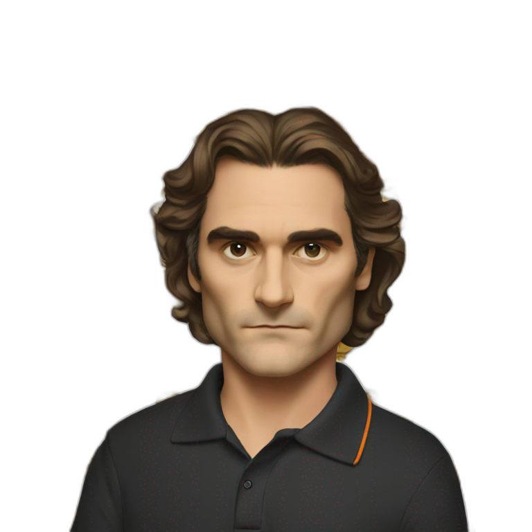 Joaquin Phoenix polo emoji