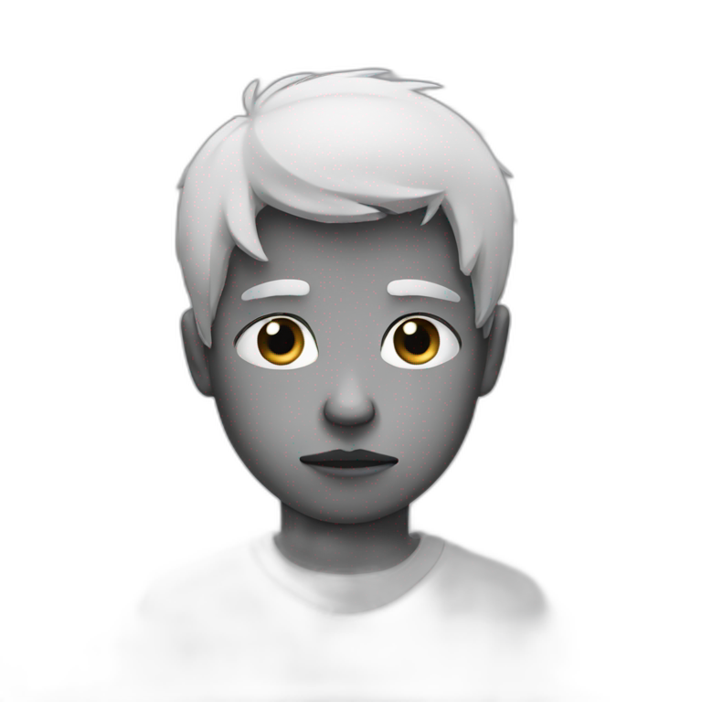 Sad boy emoji