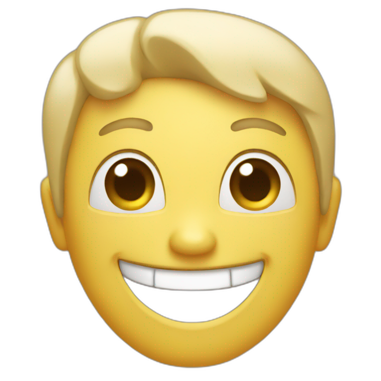 extremely happy emoji face emoji