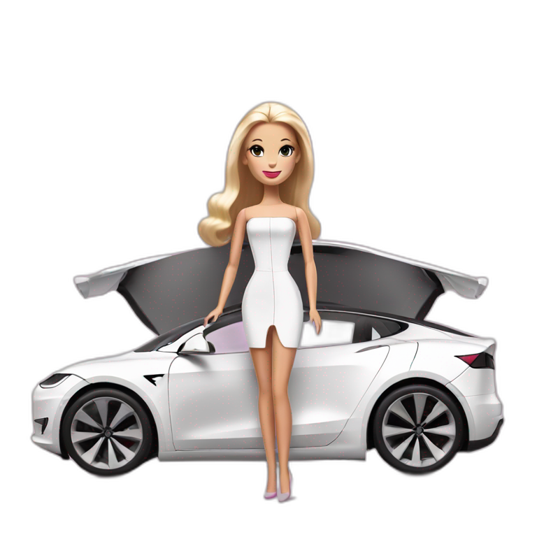 Barbie tesla online