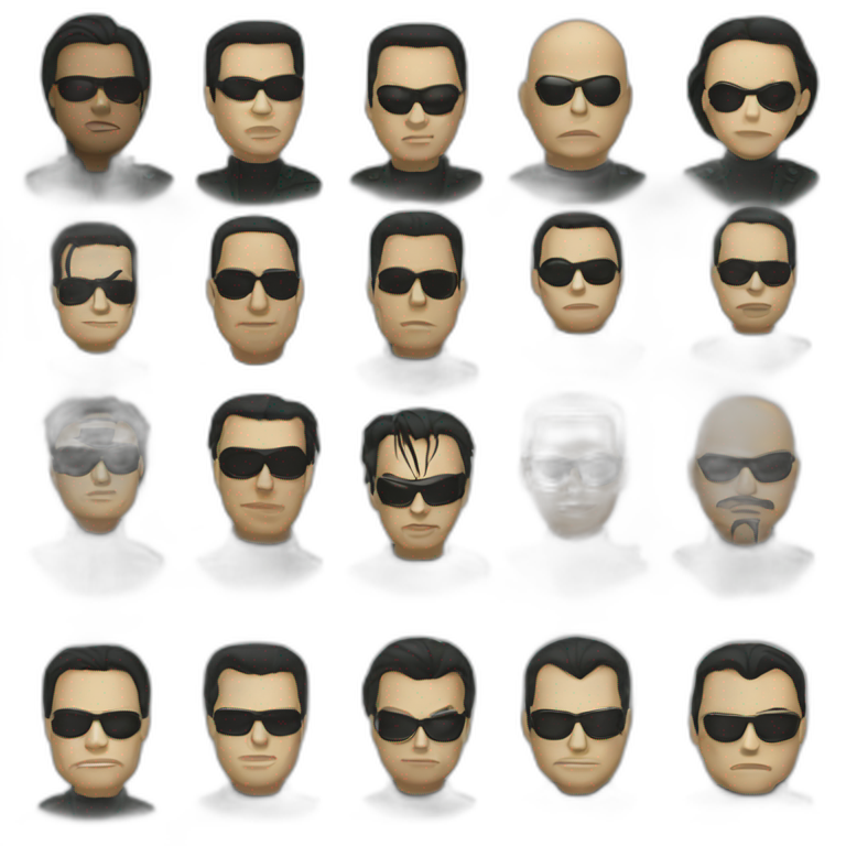 The Matrix emoji