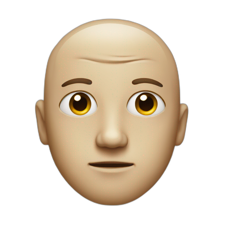Face without an eye emoji