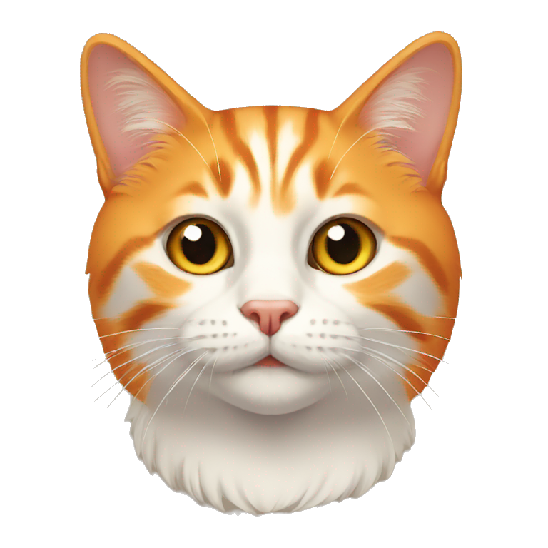 orange-cat emoji