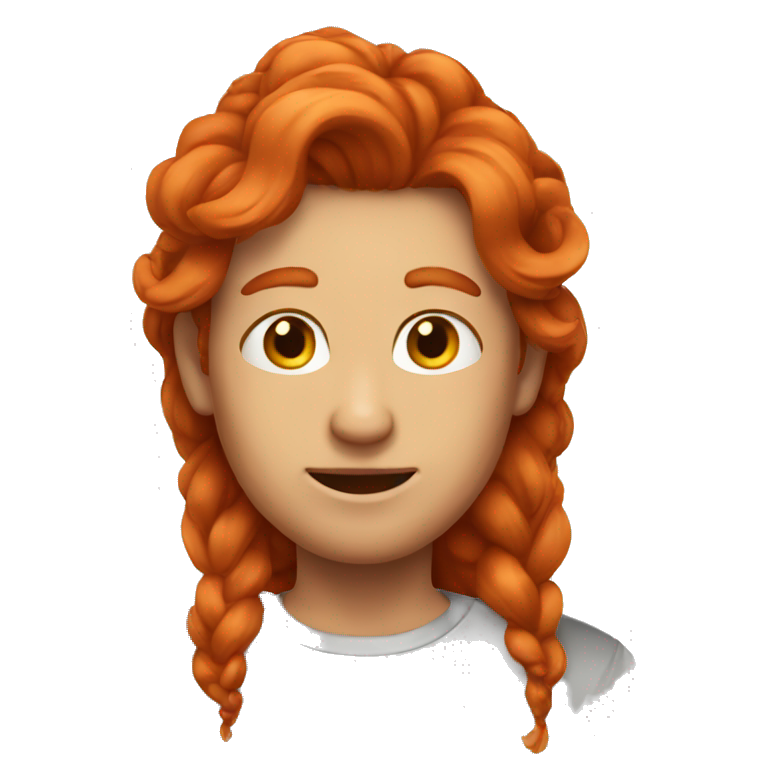 The red-haired mainkoon emoji