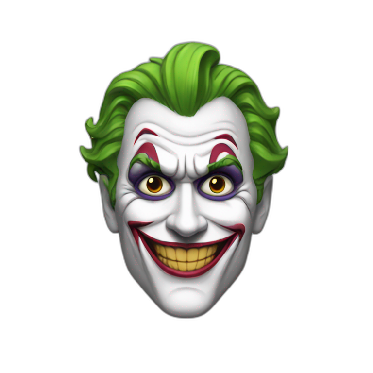 Joker from Batman emoji