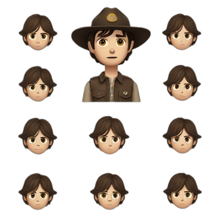 Carl Grimes emoji