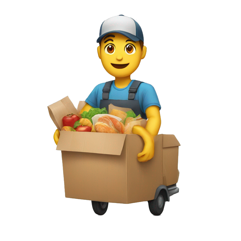food-delivery emoji