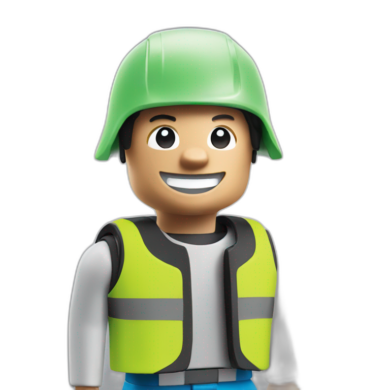 Playmobil-laught emoji
