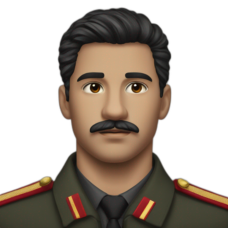 solo military manly uniform emoji