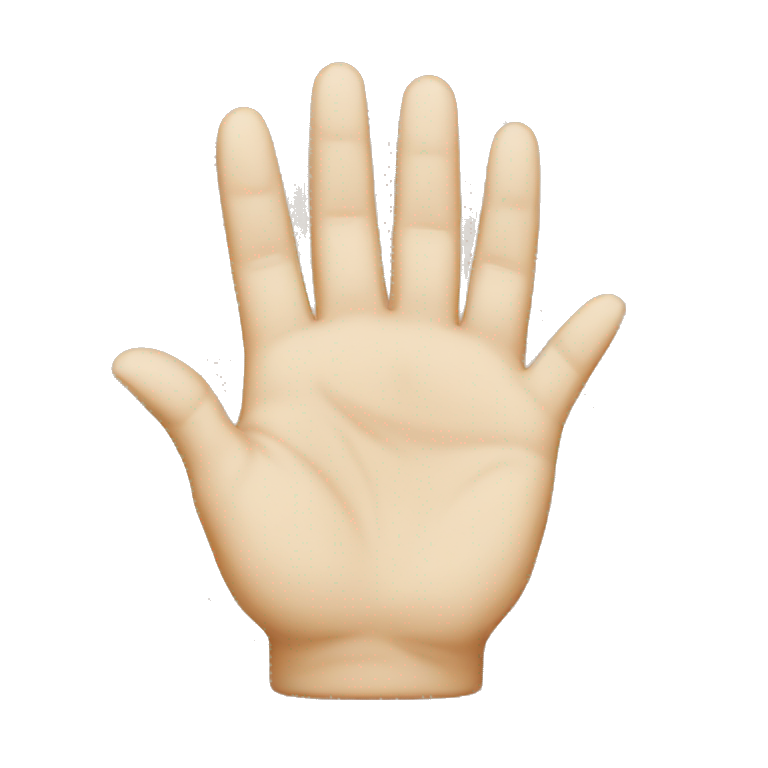blessing hand gesture emoji