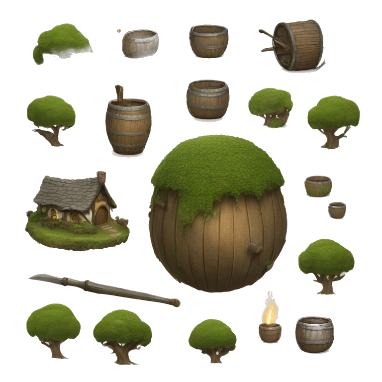 the shire from the lord of the rings emoji