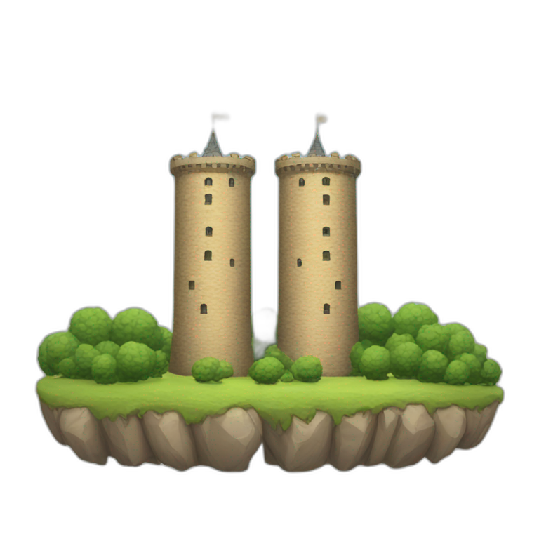 twins tower emoji