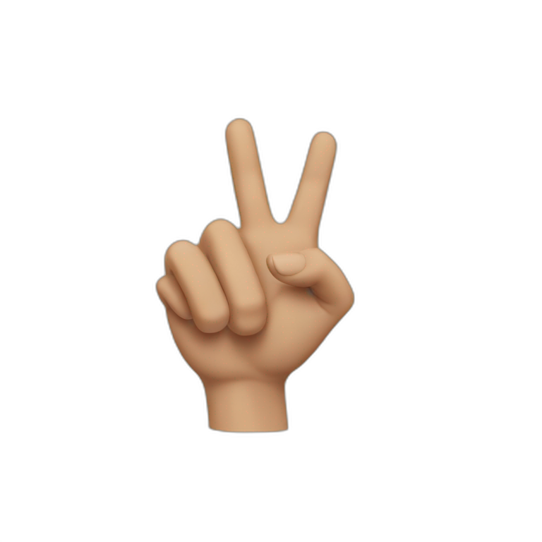 hand pointing emoji