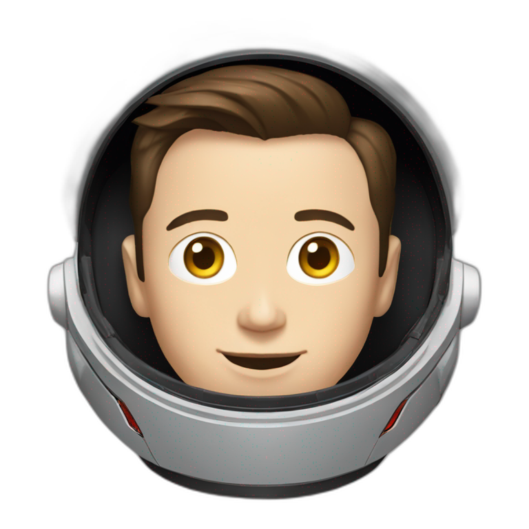 Elon-musk-Tesla-future-space emoji