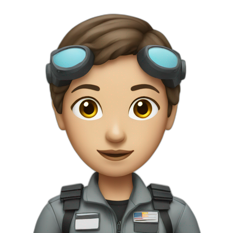 drone-official-pilot-female emoji