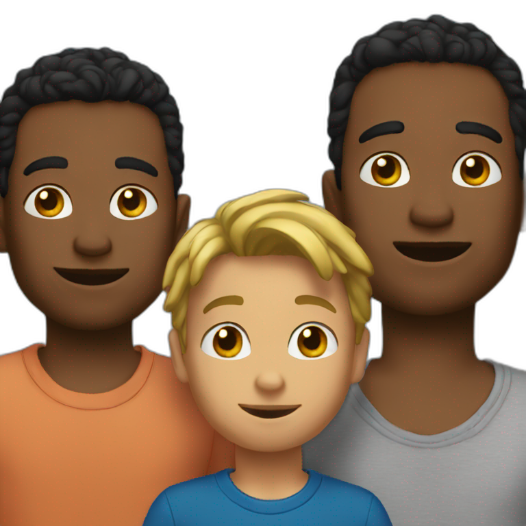 3 sons emoji