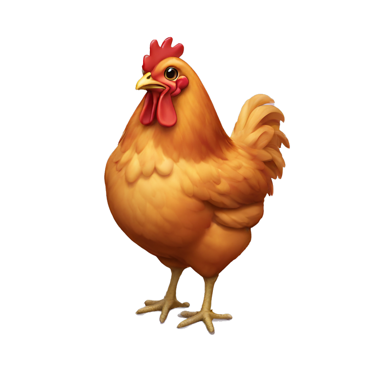 Chicken emoji