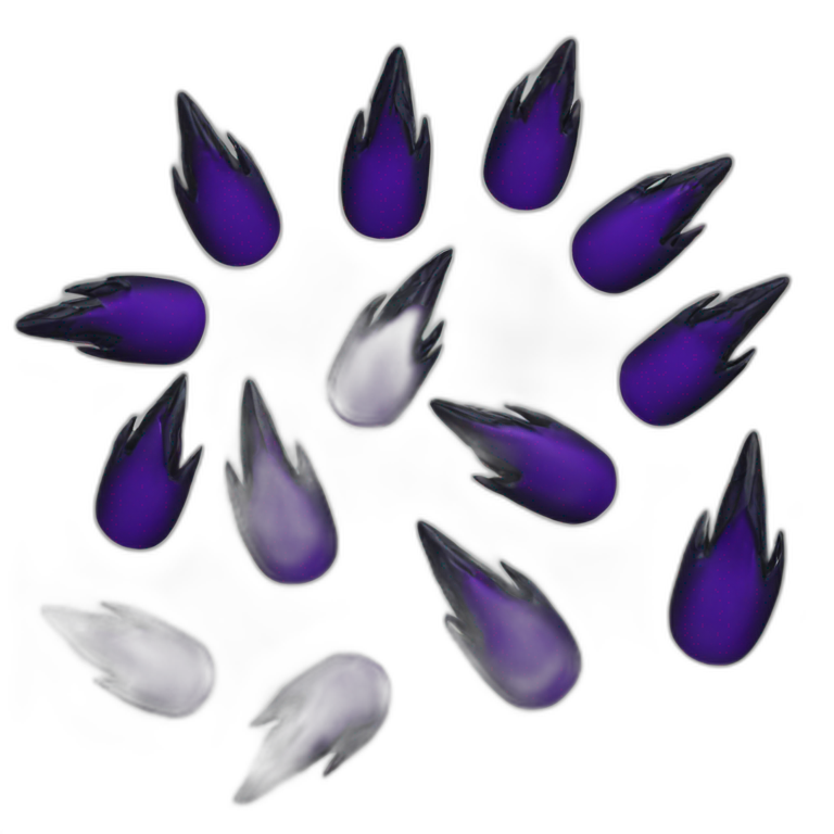 Raven claws emoji