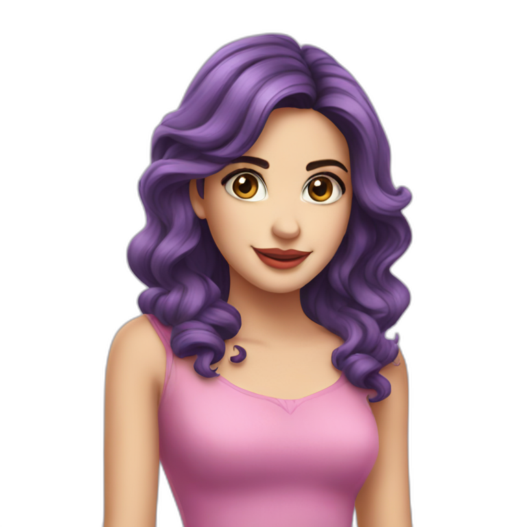 violetta beautiful girl emoji