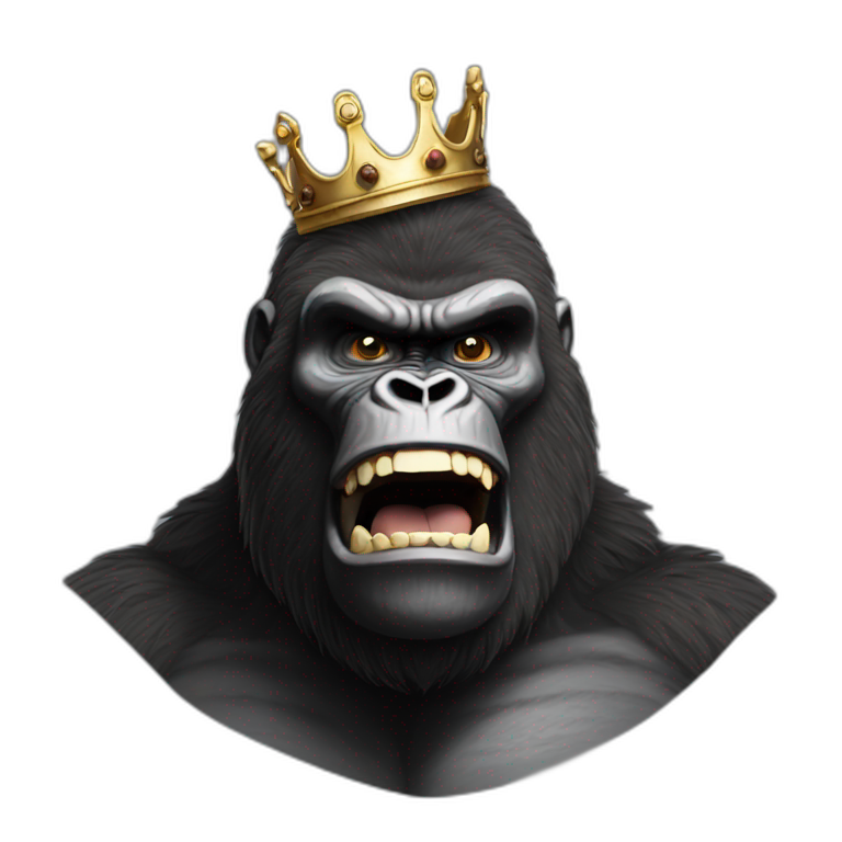 King Kong king emoji