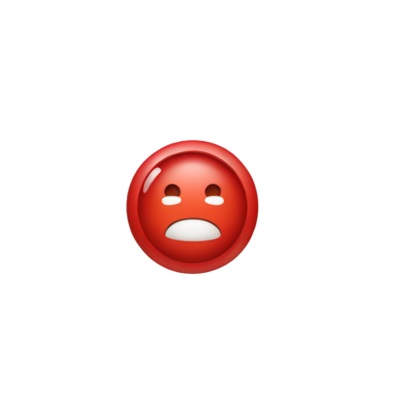 circulo rojo  emoji
