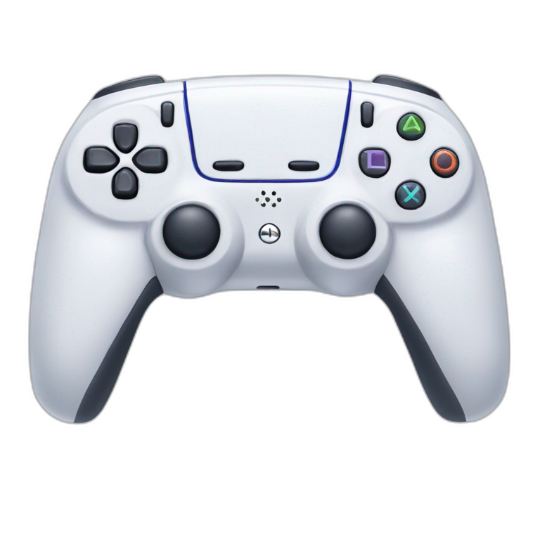 gaming console on white background emoji