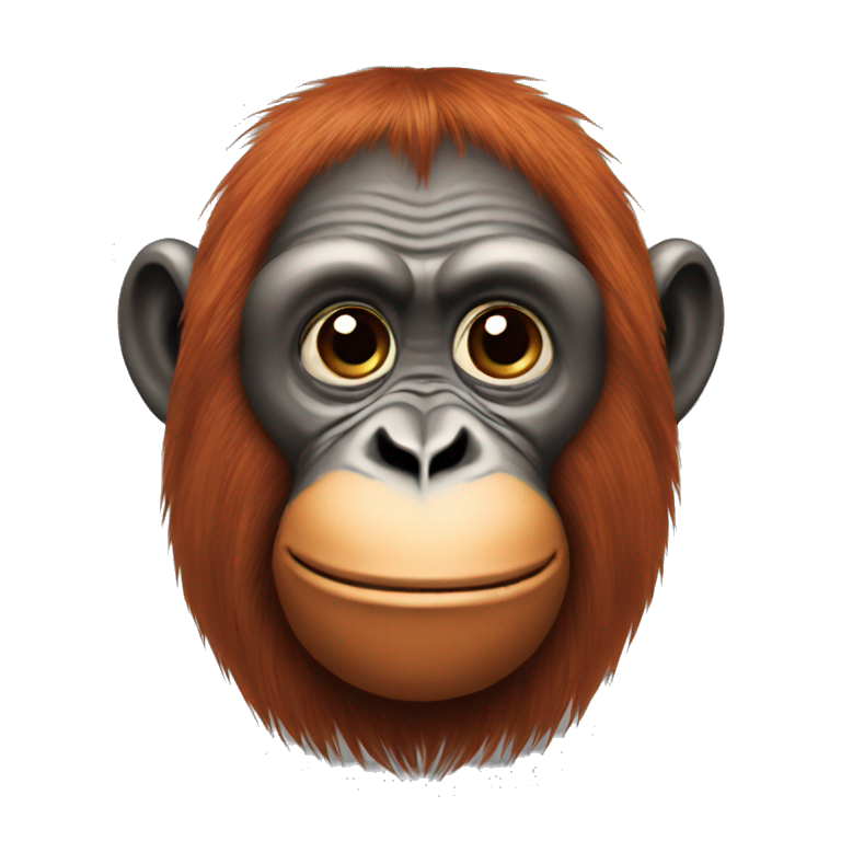 orangutan mono emoji