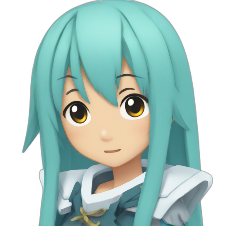 Aqua from konosuba emoji