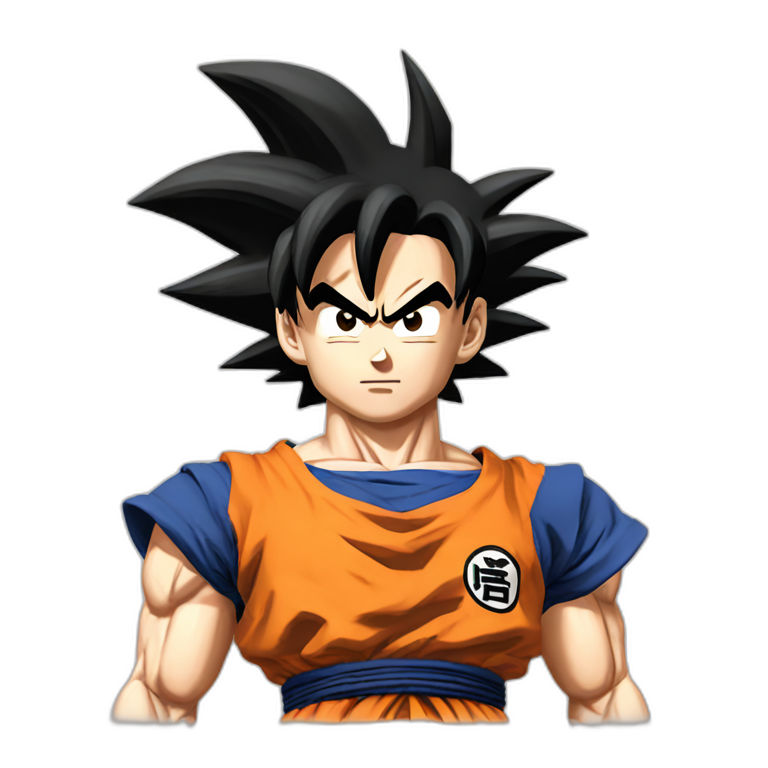 Goku super ssj emoji