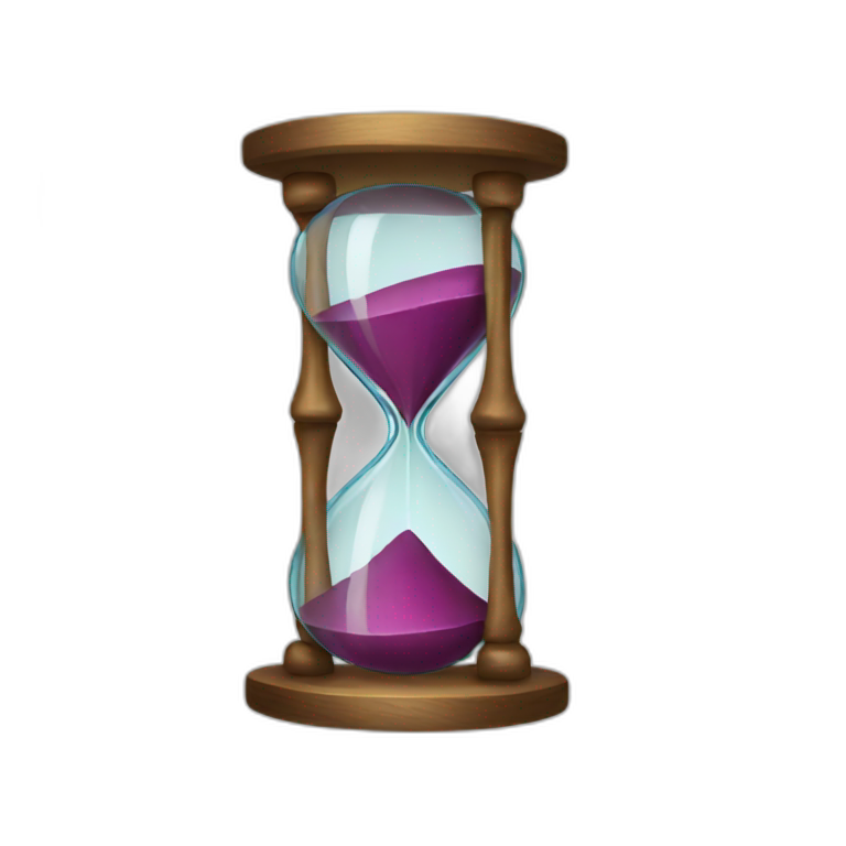 Hourglass emoji