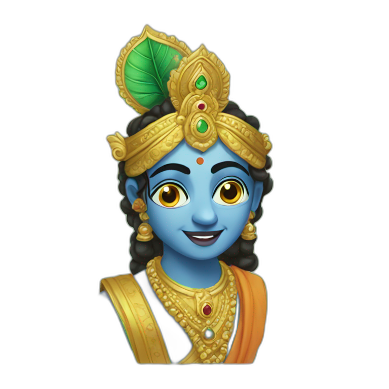 Sri Krishna emoji