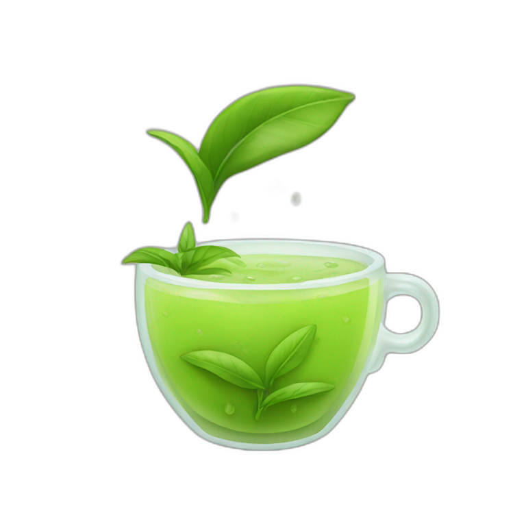 Green tea emoji