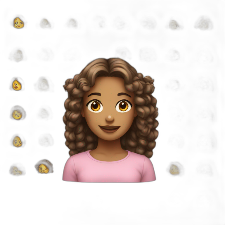 girl cute emoji