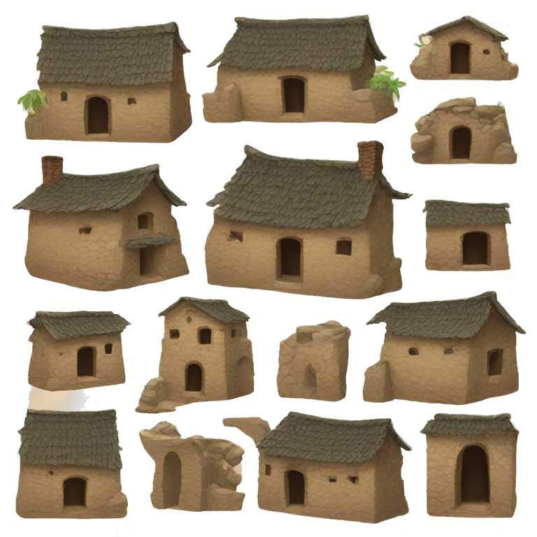 Ancient home  emoji