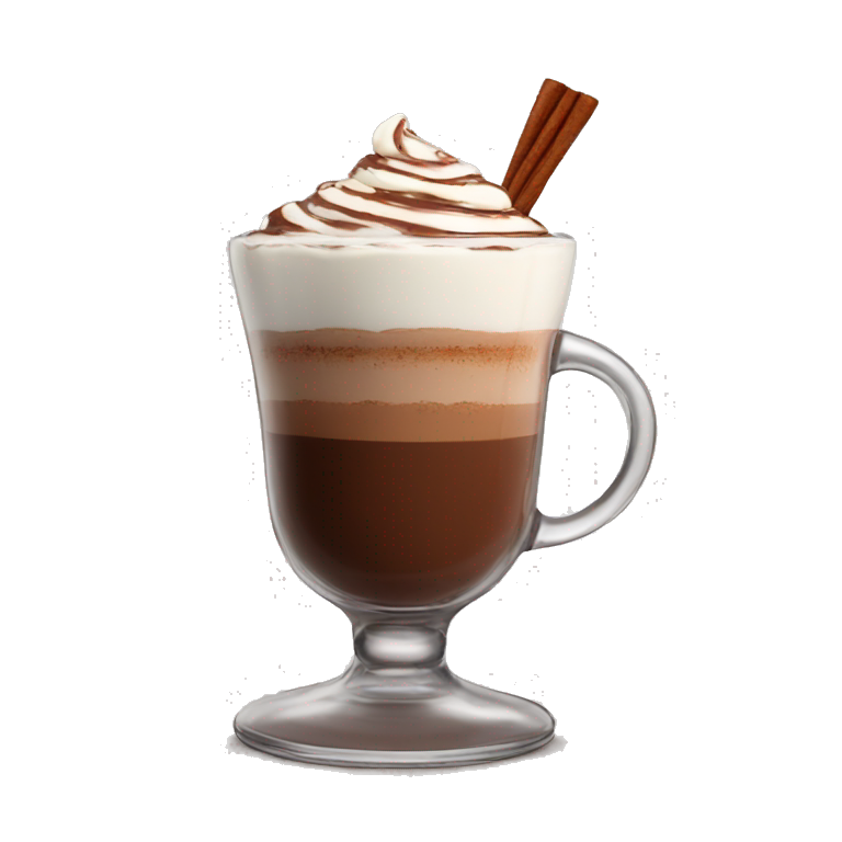 swiss hot chocolate glass emoji